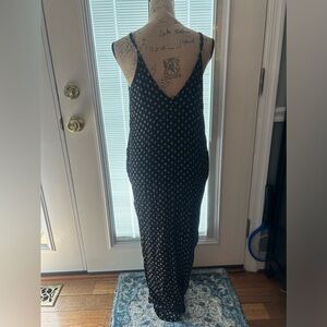 LULUS - Yours Tule Black Floral Print Women’s Maxi Dress